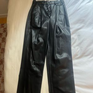 Frankie shop faux leather pants